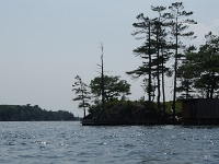 72876Cr - Kayaking on the Saint Lawrence, in the 1,000 Islands, near Ivy Lea Bridge.JPG